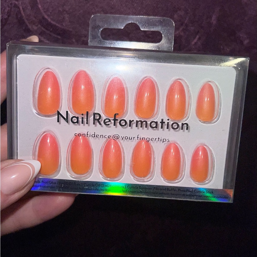 Nail Reformation Pink Lemonade Press-On Nails